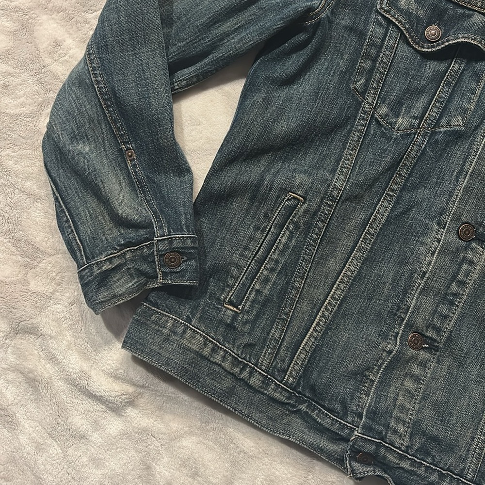 Levi's Blue Denim Jacket - Picture 3 of 9
